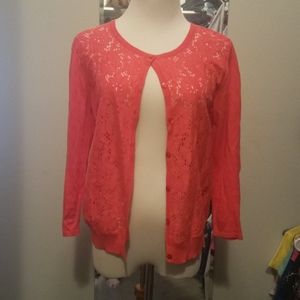 Coral Cardigan!!